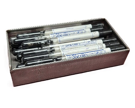 Small Mesh Trays Dressed With Swabs