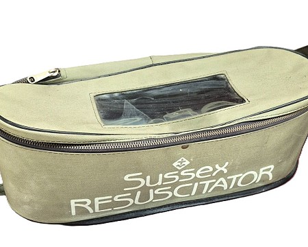 Green Resuscitator Bag