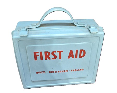 Blue First Aid Box