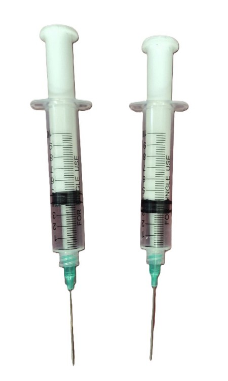 Retractable Syringe (Green Top) Priced Individually 