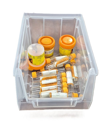 Large Clear Lin BIn Dressed (example only)