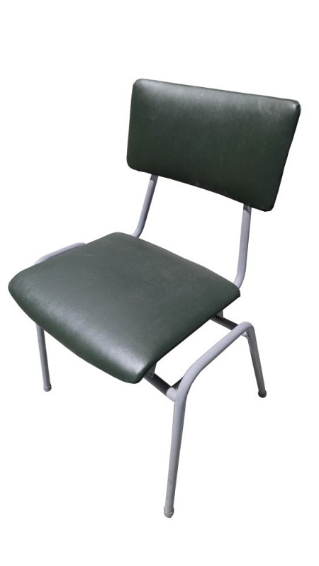 Dark Green Waiting Room Chair