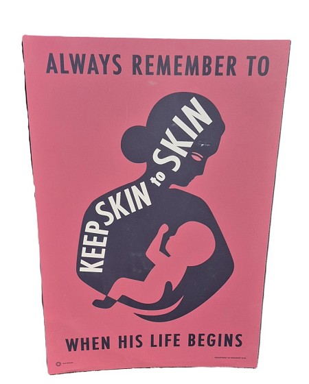 Keep Skin To Skin Poster Large