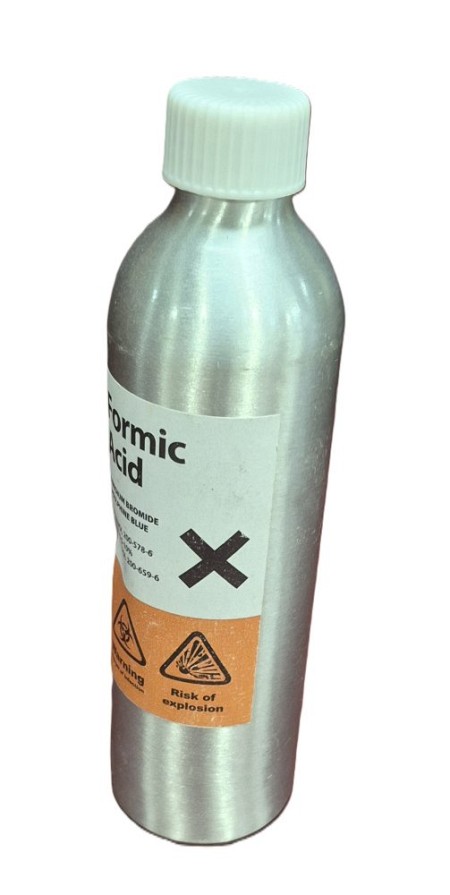 Metal Lab Bottle