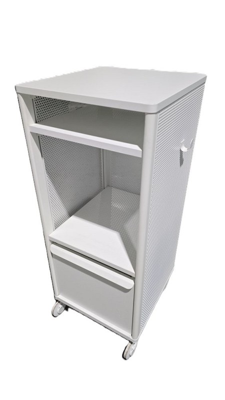 White Storage Trolley 