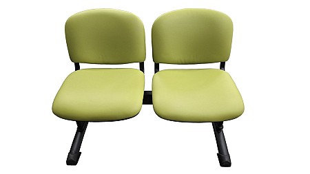 Two Seater Waiting Room Chair / Bench