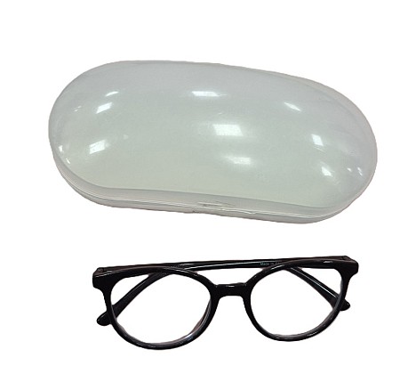 Glasses with case