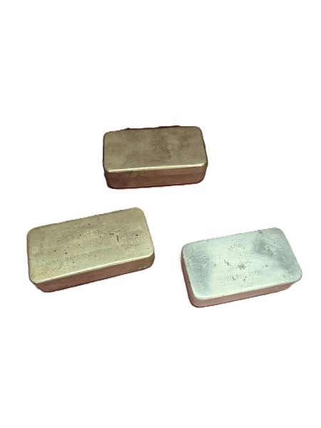 Metal Cases With Lids Small (Priced Individually)