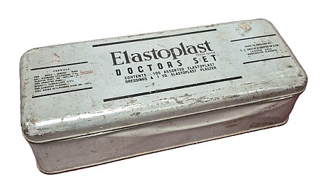 Period Elastoplast Doctors Set Metal Tin