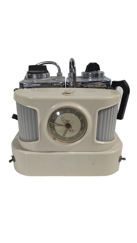Vintage Tea/Coffee Maker and Alarm Clock