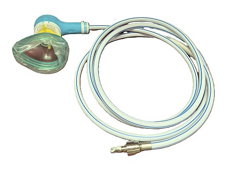 Entonox Breathing Mask & Tubing For Entonox Canister. 