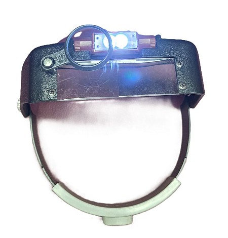 Headband Magnifier With Light