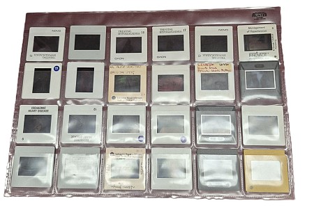 Projector Slide Sheet