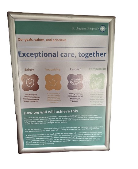  Framed Poster Exceptional Care