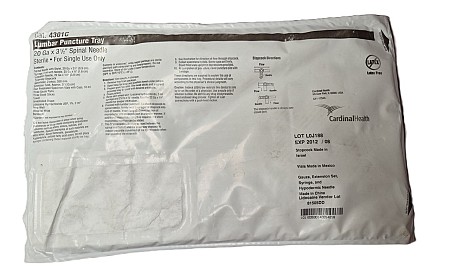 Lumbar Puncture Tray (unopened packets)