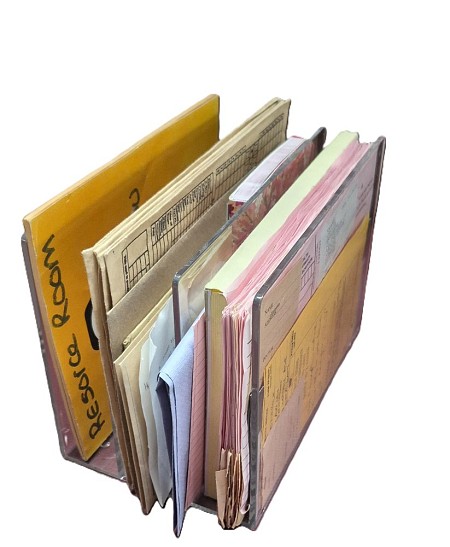 Perspex Notes Holder