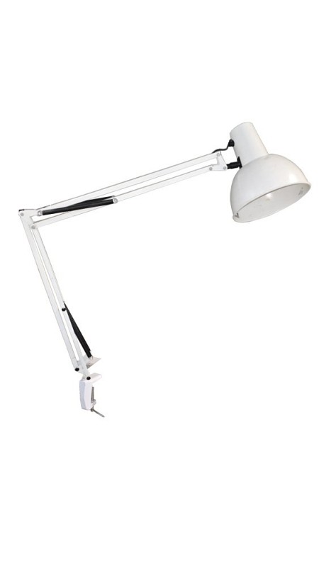 Angle Poise Light Base/Desk bracket With Bulb