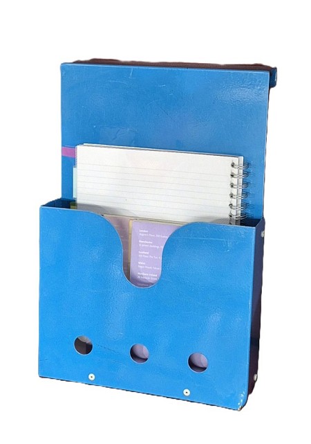 Blue  Folder Holder
