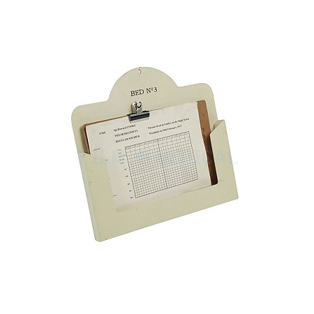 Vintage Overbed Chart Wall Mount