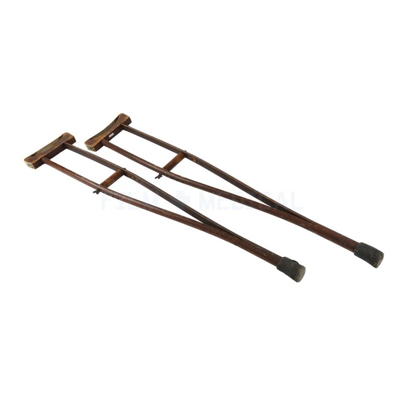 Pair Of Period Crutches 