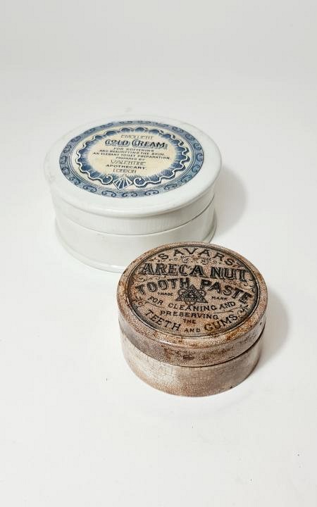 Tooth Paste Pots