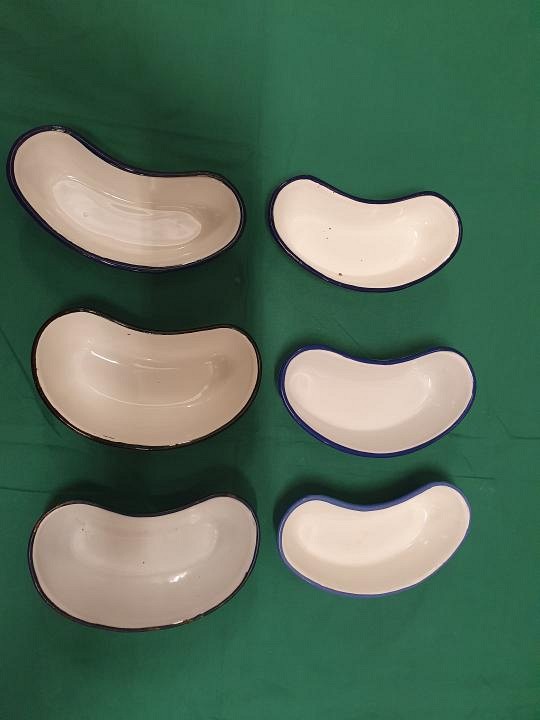 Small Enamel Kidney Dish