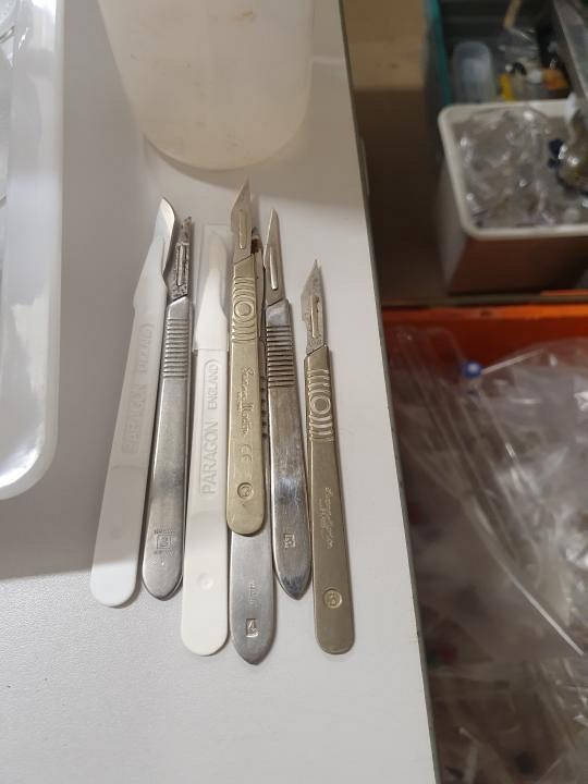 x6 Scalpels 