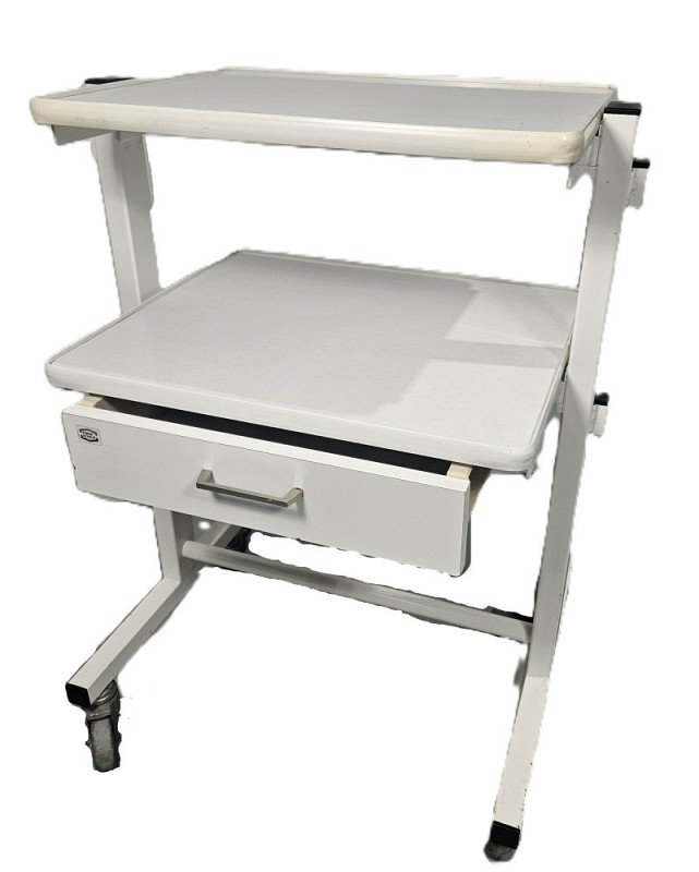 White Storage trolley With Drawer