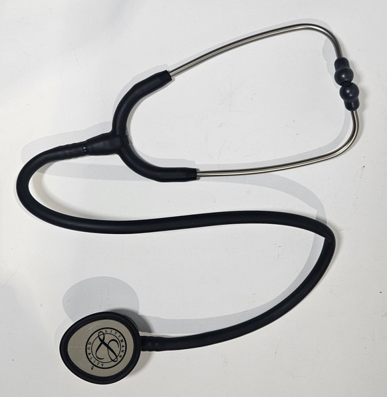 Older Style Littmann Stethoscope Black