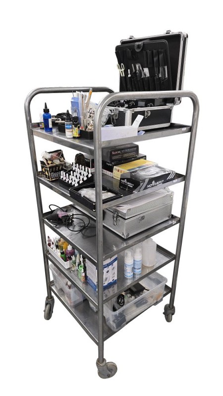 Five Tier Trolley (tattoo props price separate)
