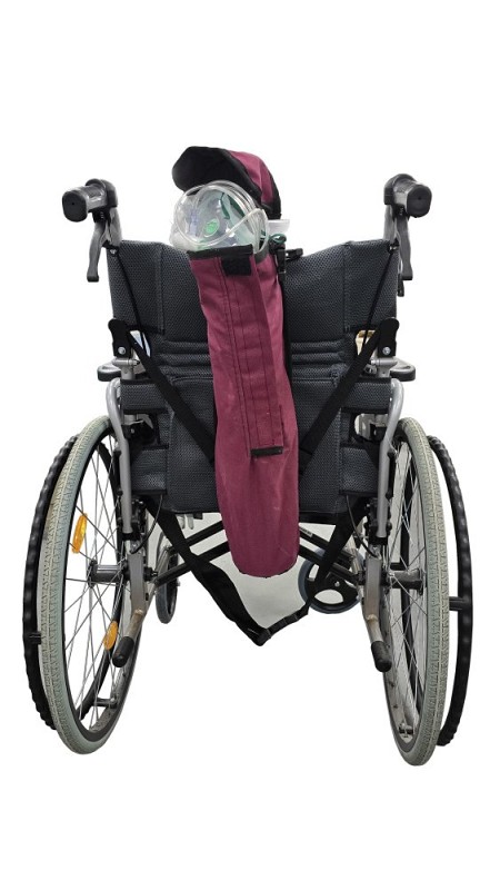 Burgundy Carry On Pouch For Oxygen Tank ( Oxygen Tank Priced Separately )