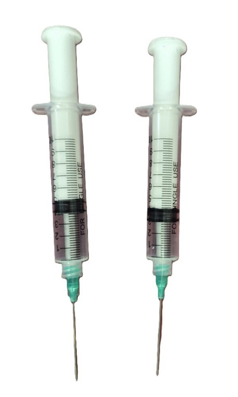 Retractable Syringe (Green Top) Priced Individually 