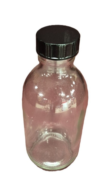 Small Lab Bottle Black Top