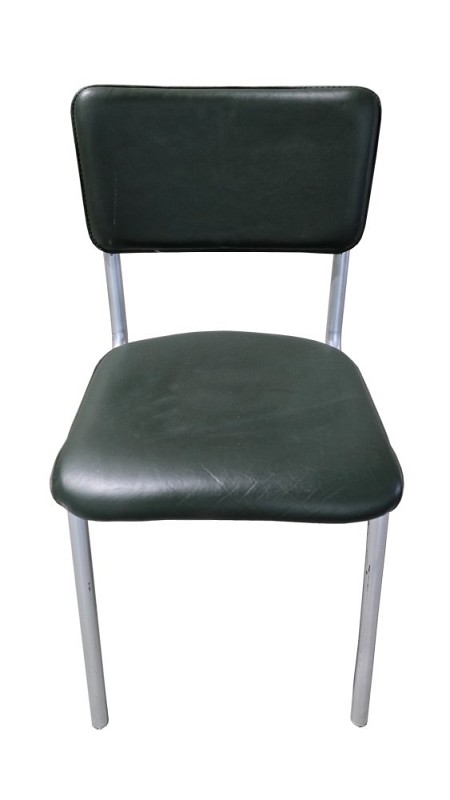 Dark Green Waiting Room Chair