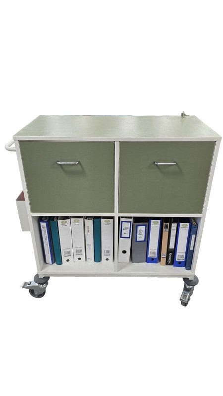 Records Trolley (Green)