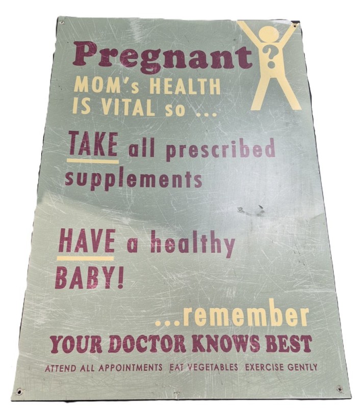 Pregnant Poster Large