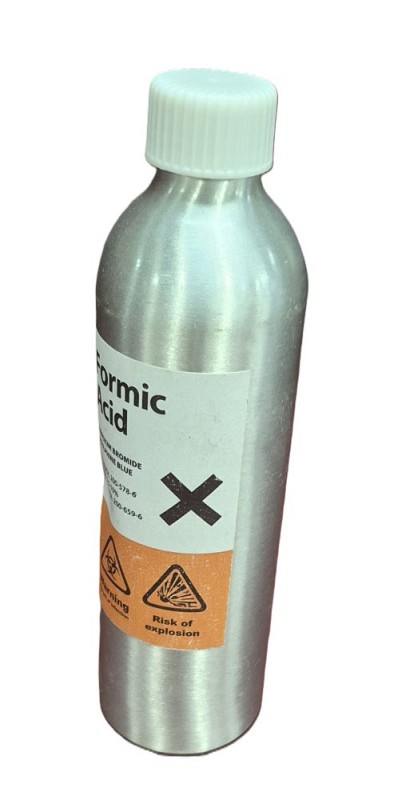 Metal Lab Bottle