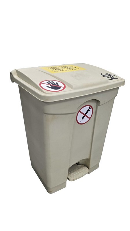 Beige Medical Bin