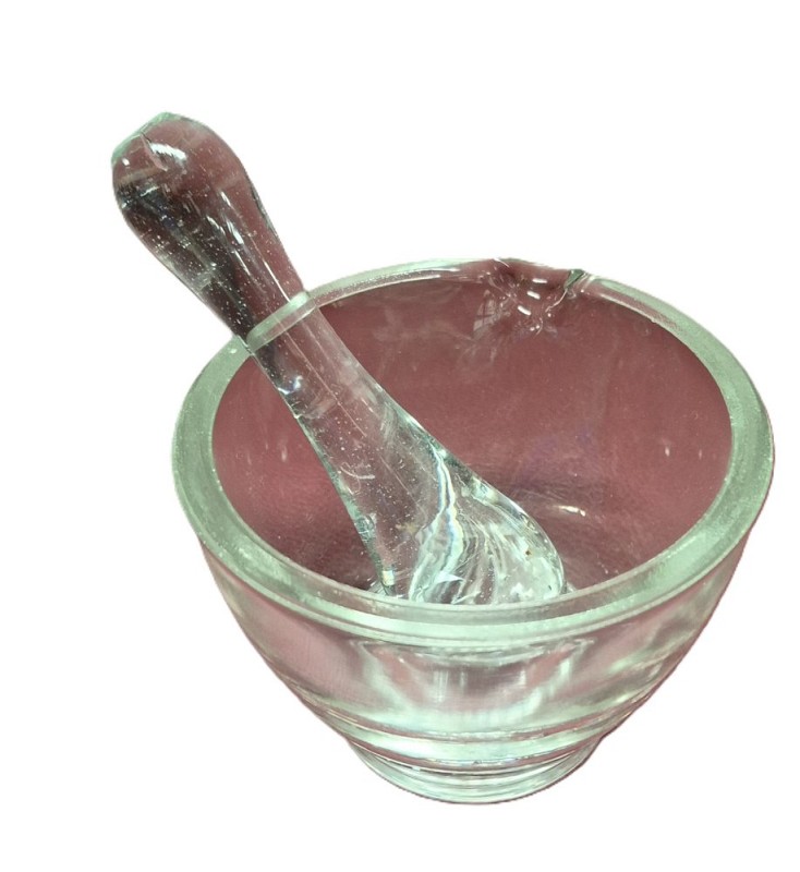 Glass Pestle & Mortar Set