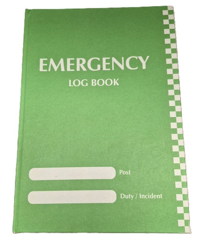 Emergency Log Book