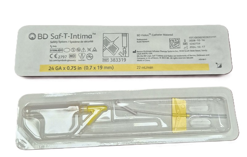 BD Catheter Closed IV Needle 