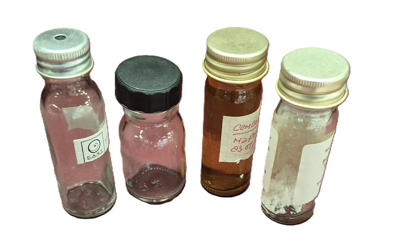 Selection Of Small Lab Bottles (Priced Individually)