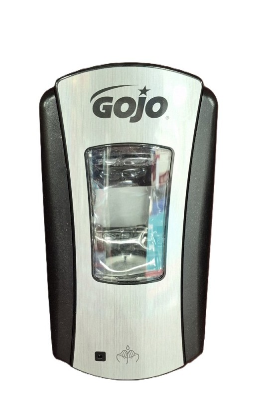 Wall Mount Hand/ Soap Dispenser Black & Silver