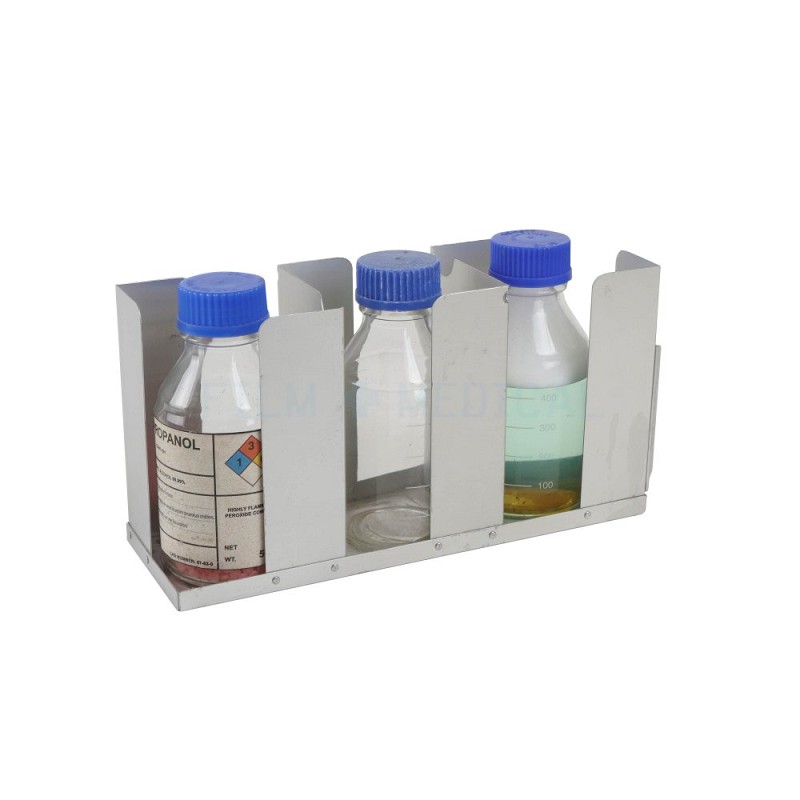 3 Chemical Lab Bottle Holder