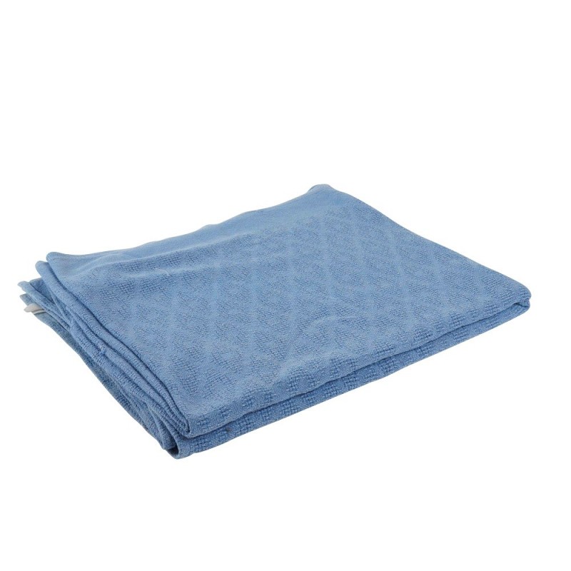 Blue Blanket Diamond Pattern