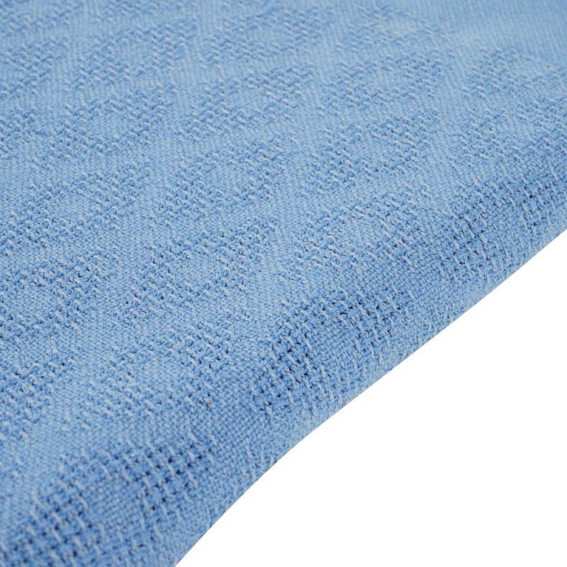 Blue Blanket Diamond Pattern