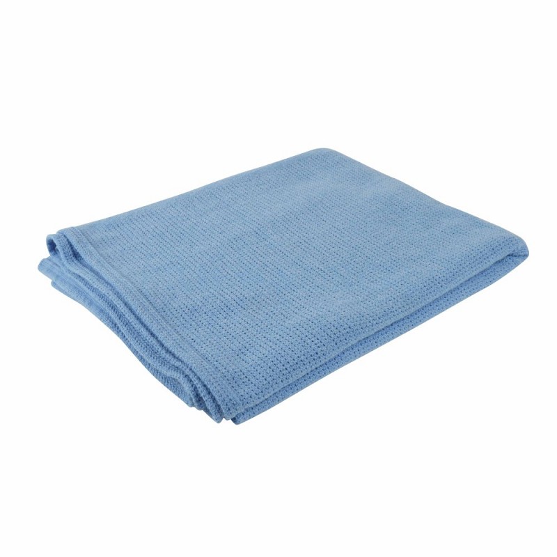 Blue Cellular Blanket 