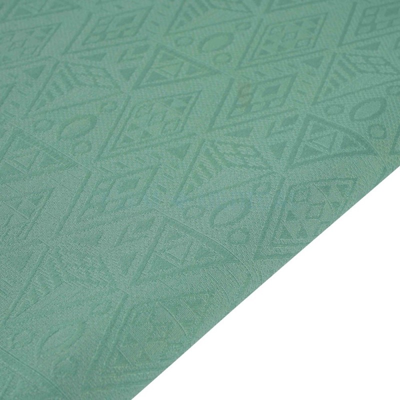 Patterned Green Blanket 