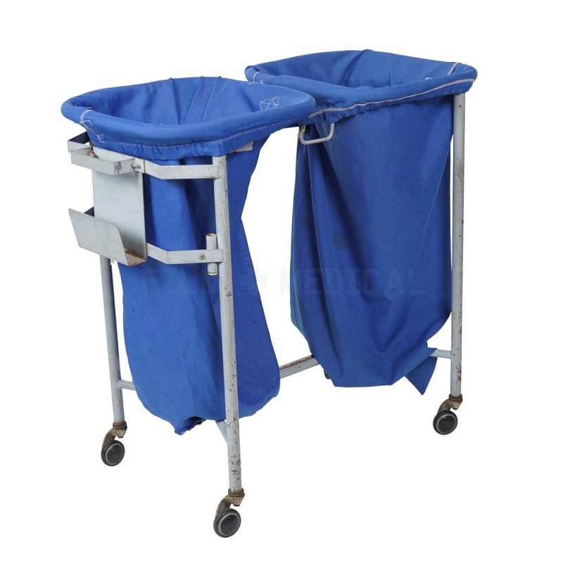 Blue Linen Trolley