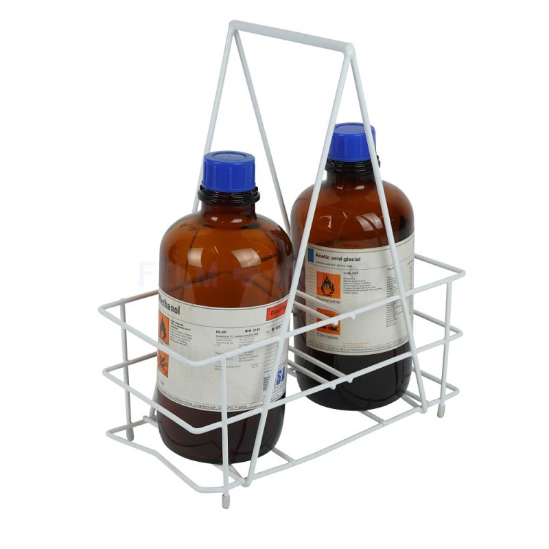 Lab Bottles Basket